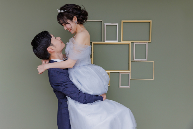 ラストは抱っこで