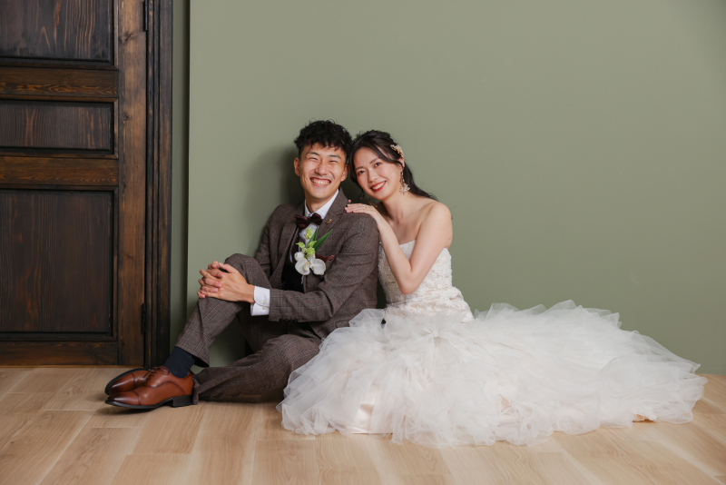 表情豊かなお二人らしさ満載!和装洋装2着プラン♪