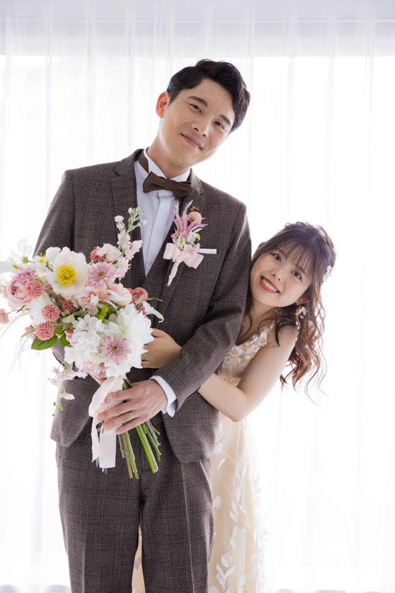 バックハグショット♡