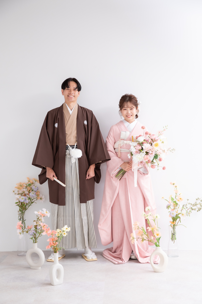 ピンクの色掛下