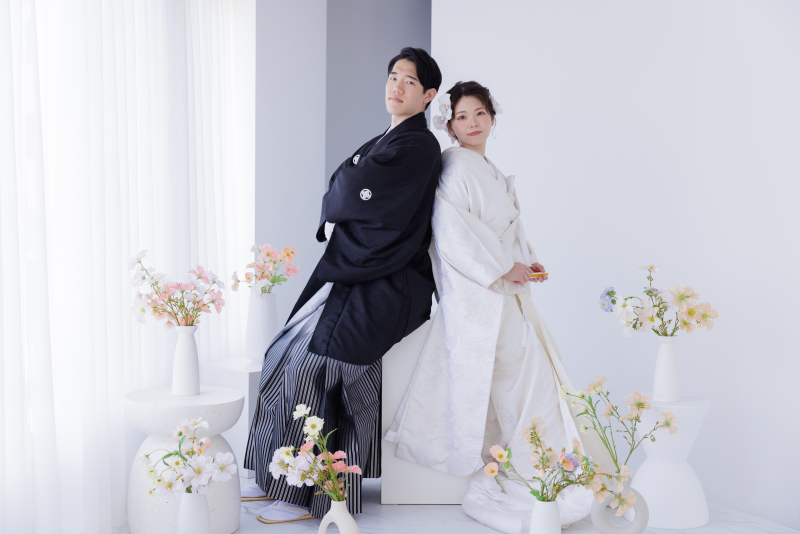 白無垢にお着替え