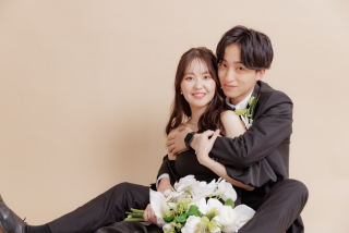 韓国風ウェディングが叶うシンプルスタジオ撮影！