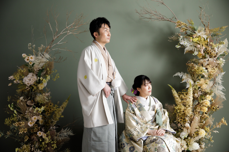 グリーンバックで