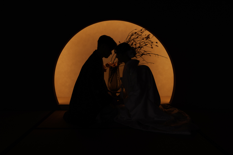 シルエット撮影