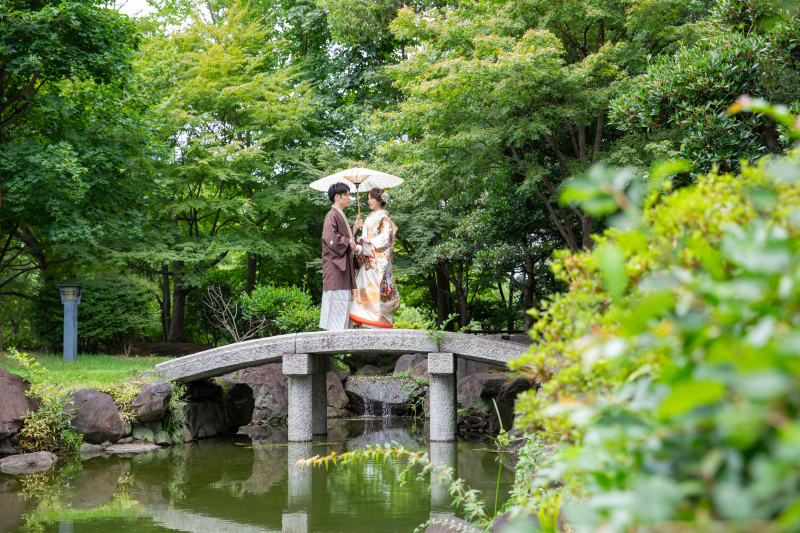 橋でのショット