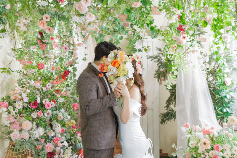 ブーケを使って