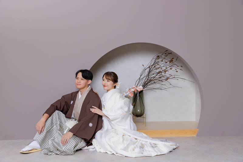 お座りショット