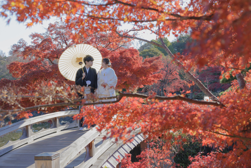 大仙公園の紅葉