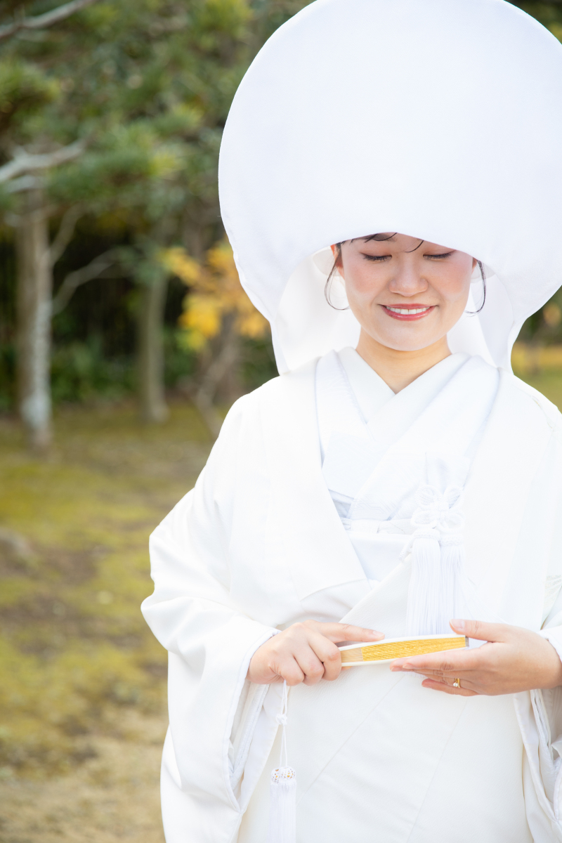 新婦様のソロショットも美しく残します!