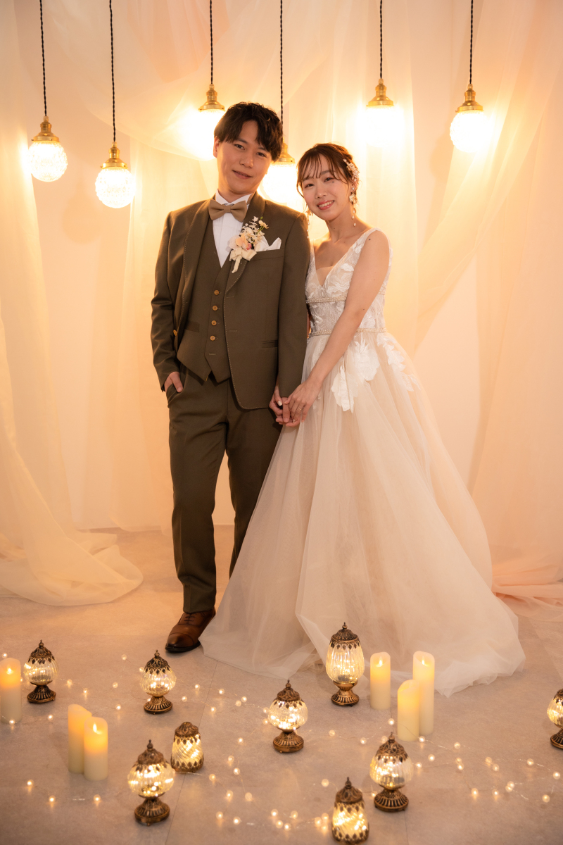 ナイトウェディング風