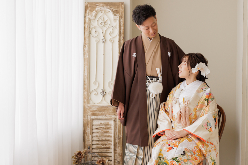 落ち着いた空間での柔らかな1枚