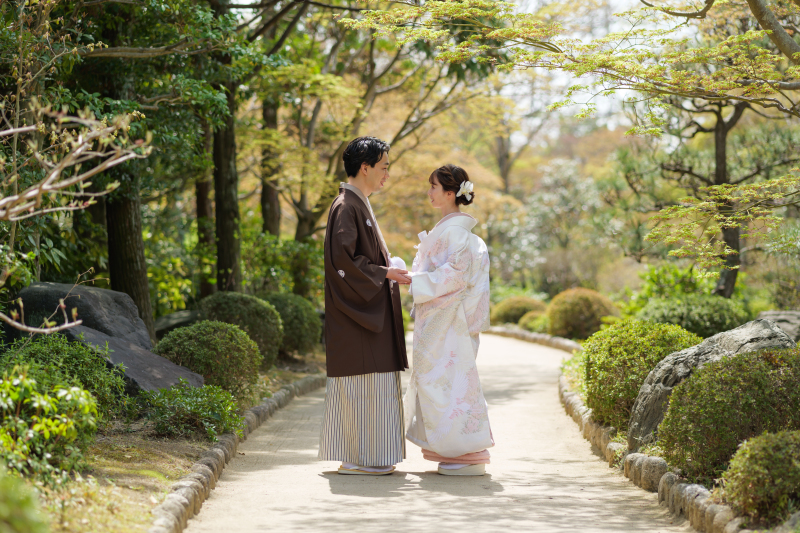 木漏れ日の下で!