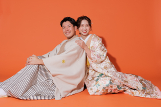 おしゃれな和装前撮り♪