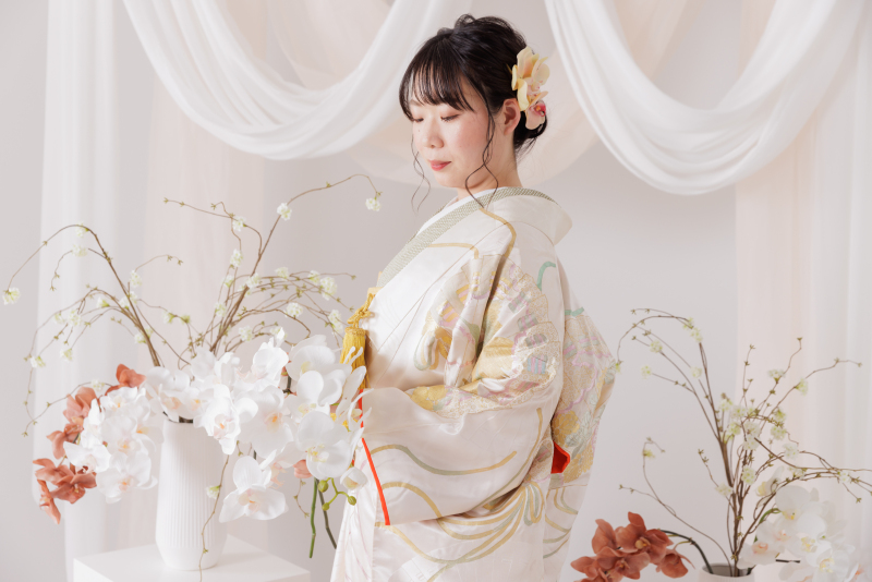 新婦様のソロショット