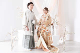 笑顔満載♡和装洋装スタジオ撮影♪