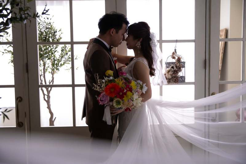 シルエット風ショット