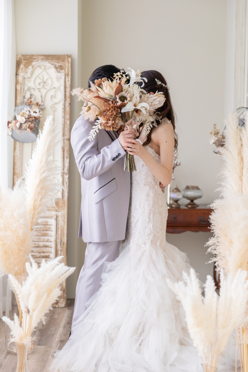 ブーケを使って