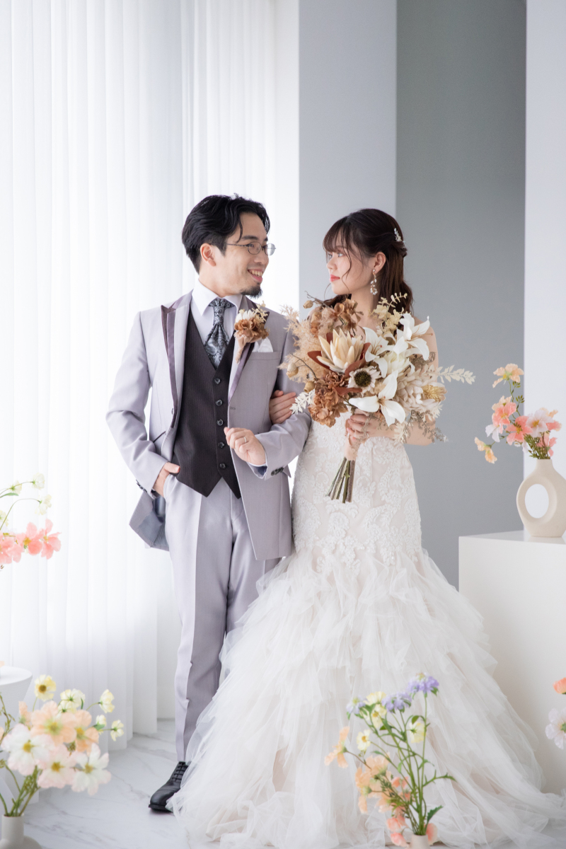 洋装にお召し替え