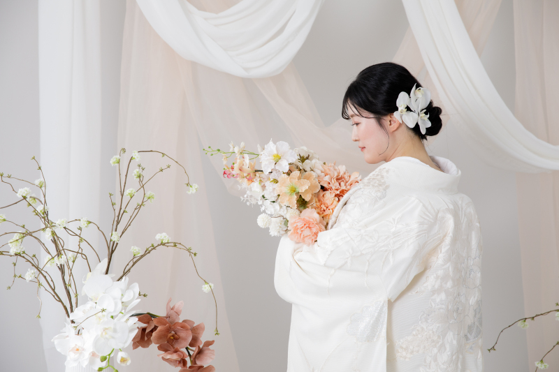 和装のヘアスタイル