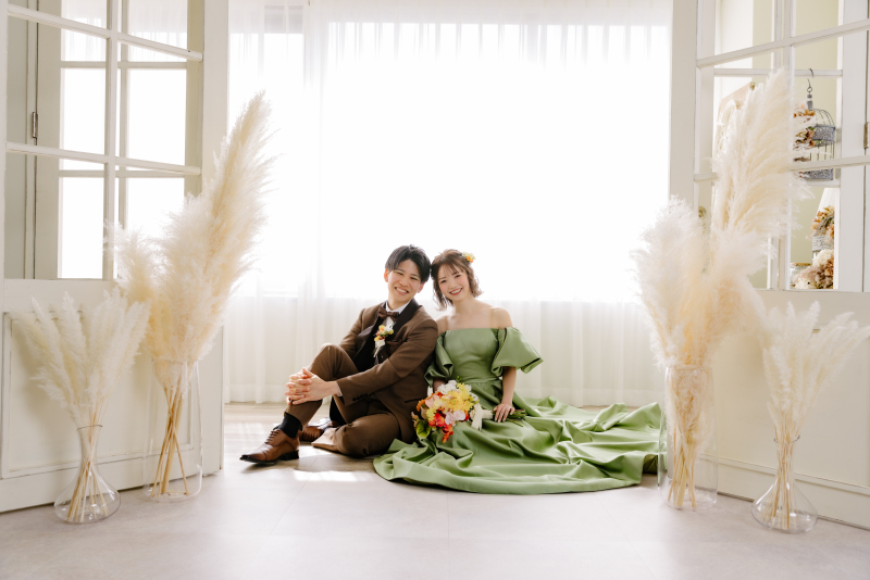 お座りショット