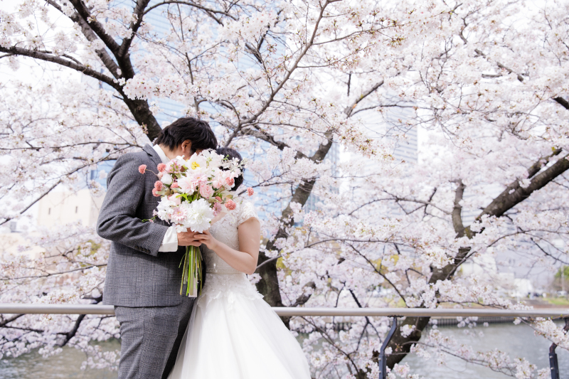 ブーケを使って