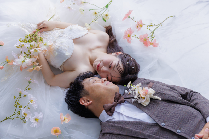 寝転びショット