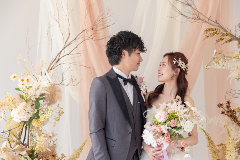 【和装洋装スタジオ撮影】ナチュラル×自然光