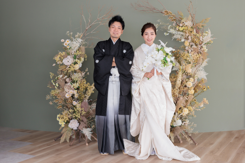 ドライフラワーオブジェ