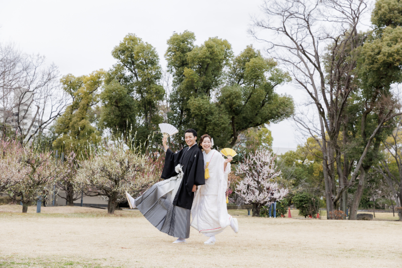 お茶目なおふたりのショット♡