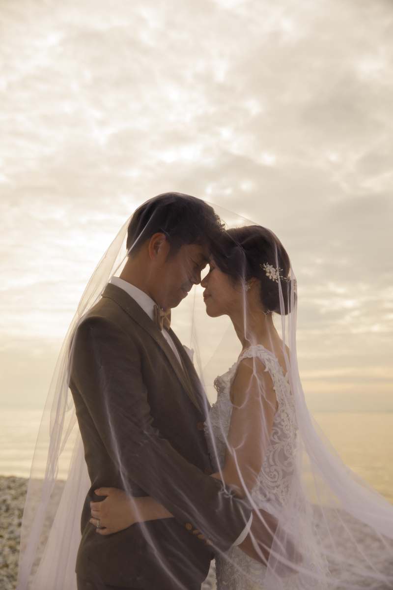 ヴェールを使って、、、