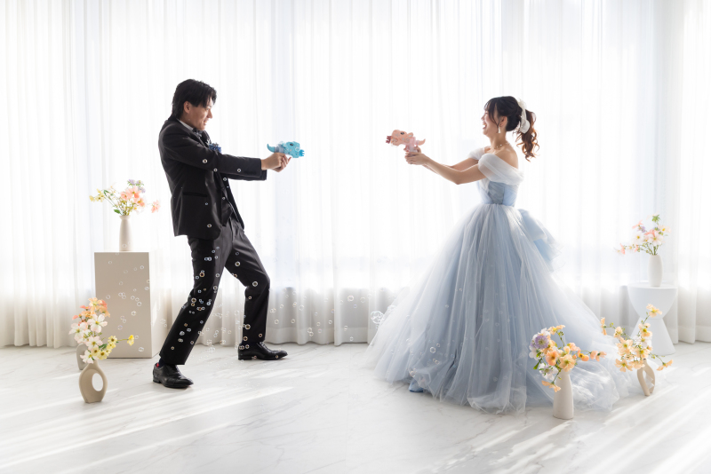 楽しすぎる!シャボン玉タイム♪