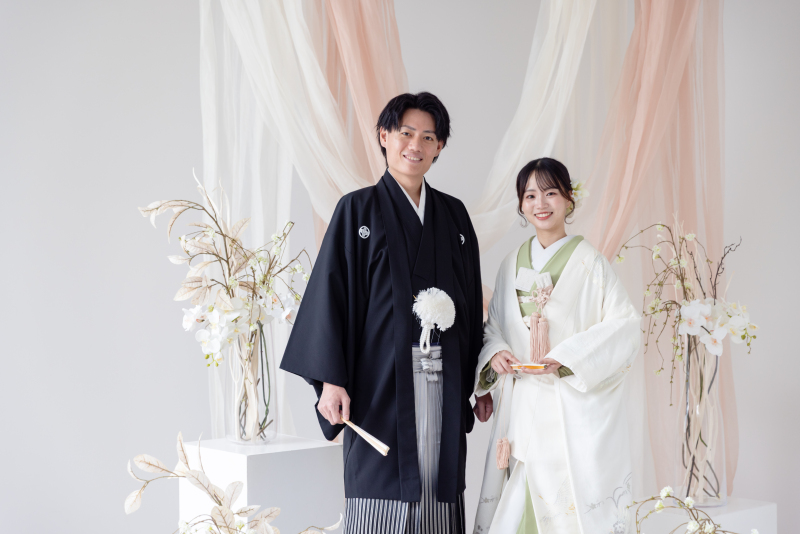 和装、撮影スタート!