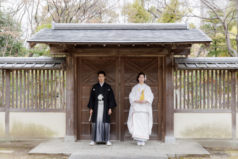 まずは和装ロケから撮影スタート!!