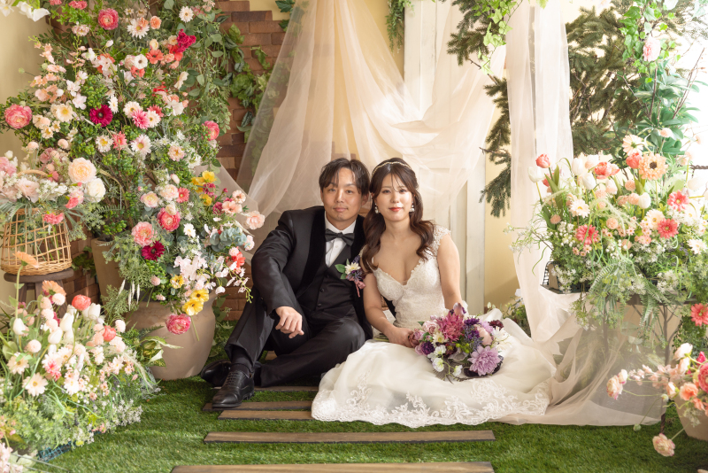 ガーデンスペースで⭐︎