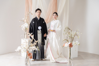 シンプルスタジオ和装撮影♡