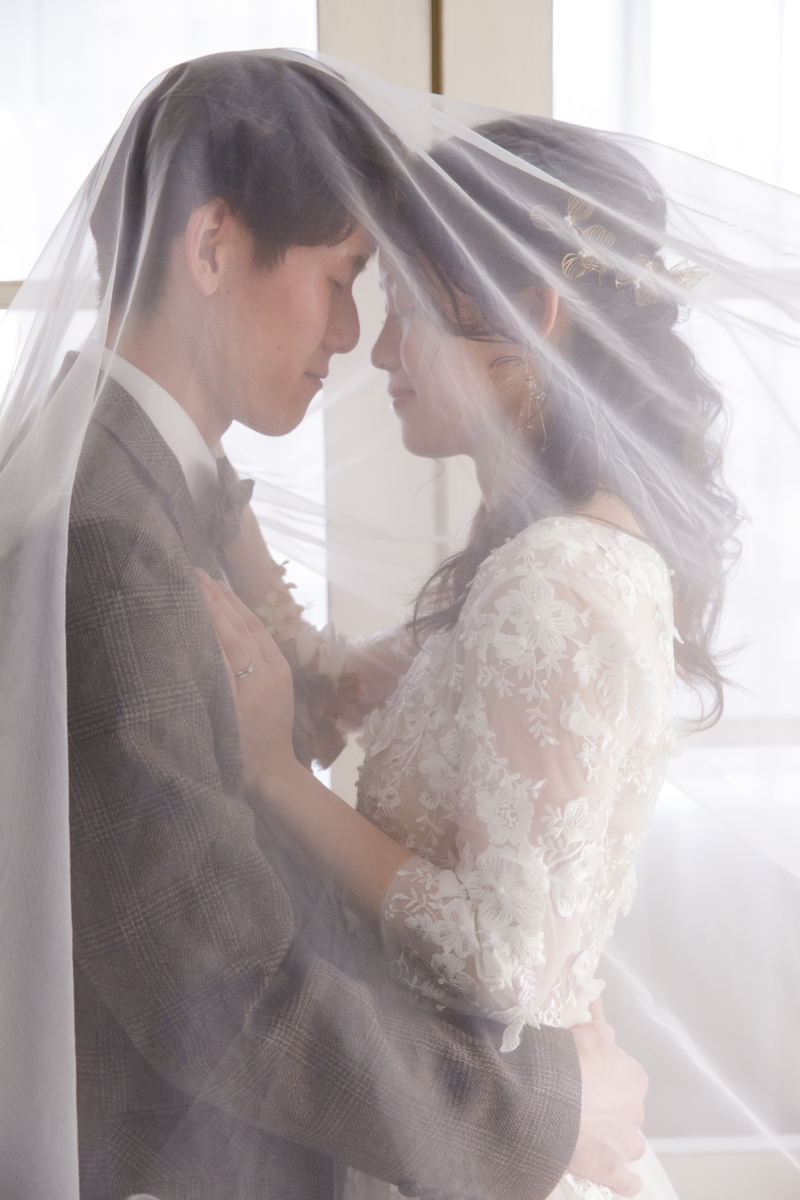 ベールを使って