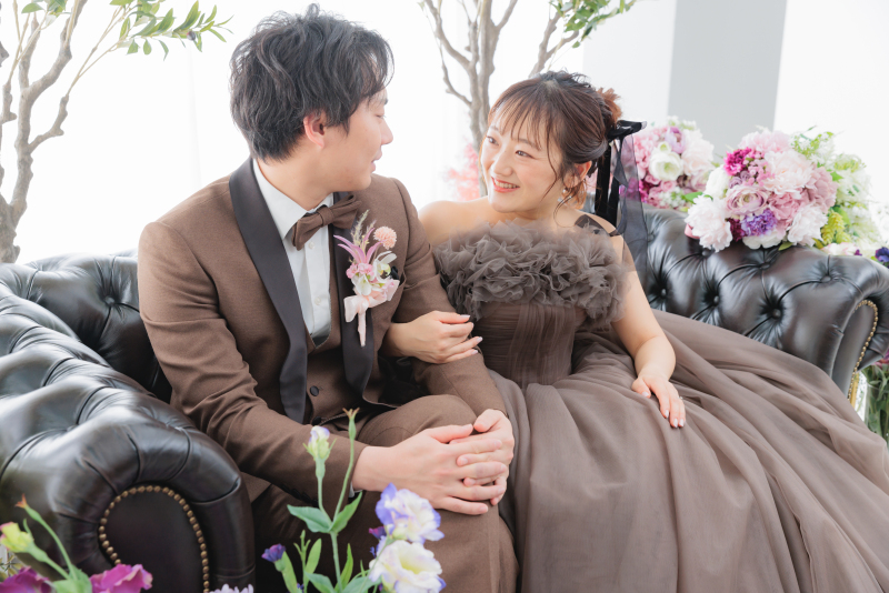 ソファを使って