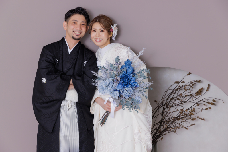 笑顔溢れる素敵な和装スタジオ撮影♪