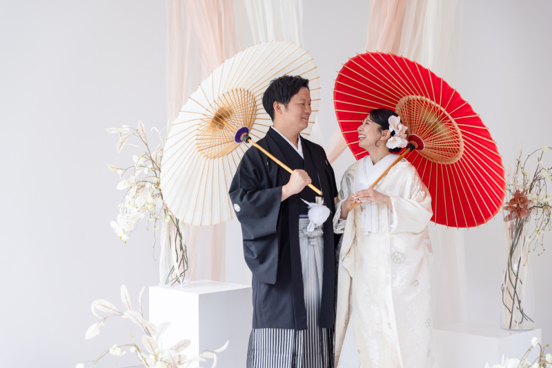 【和装洋装スタジオ撮影】笑顔満開の一日