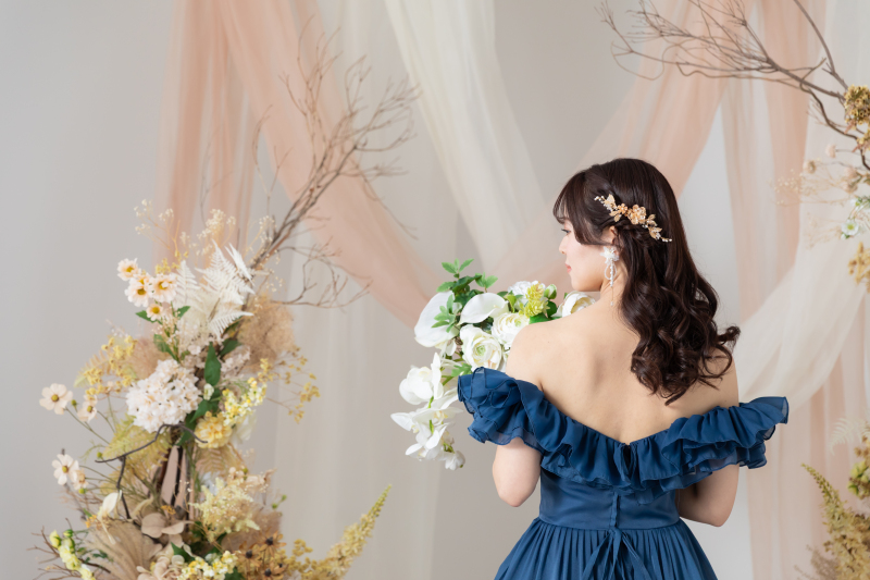 まずはスタジオでの撮影