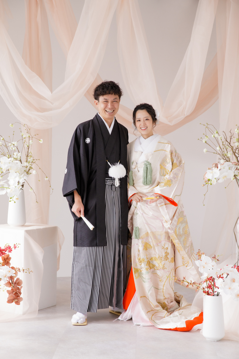 落ち着いた空間での一枚