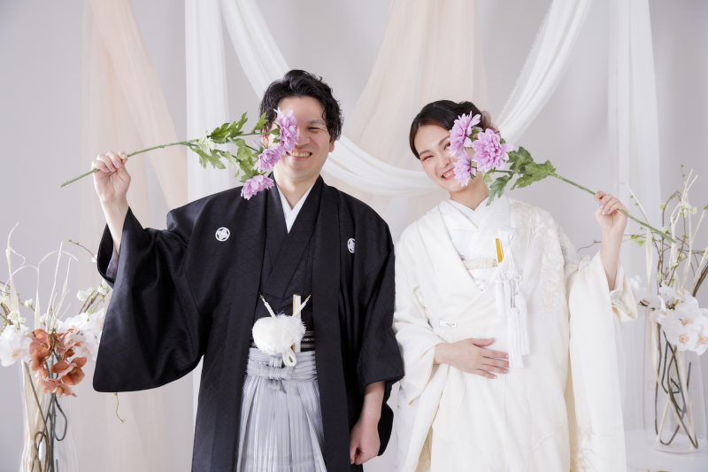 和装の撮影から