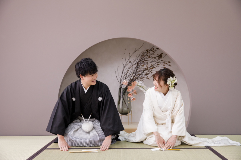 お辞儀ショット