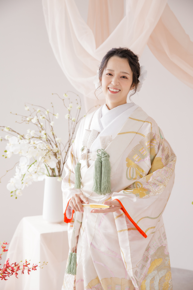 新婦様のソロショット!