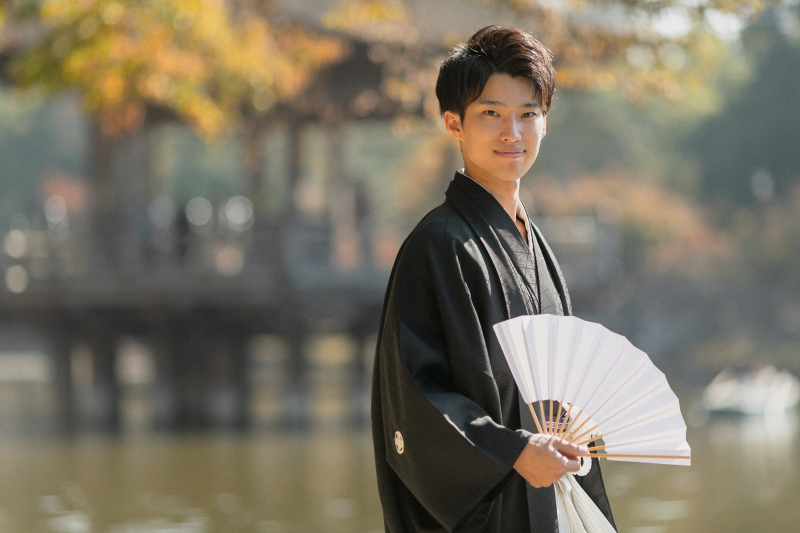 ご新郎様のソロショット♪