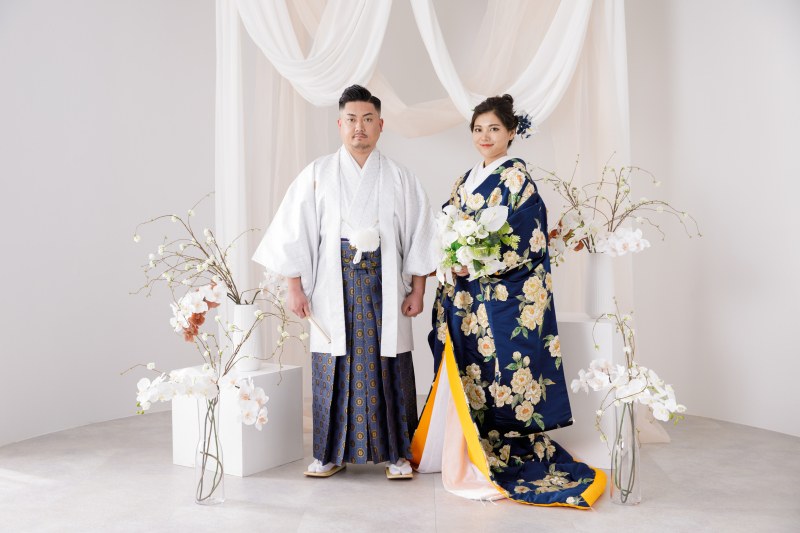 和装から撮影スタート