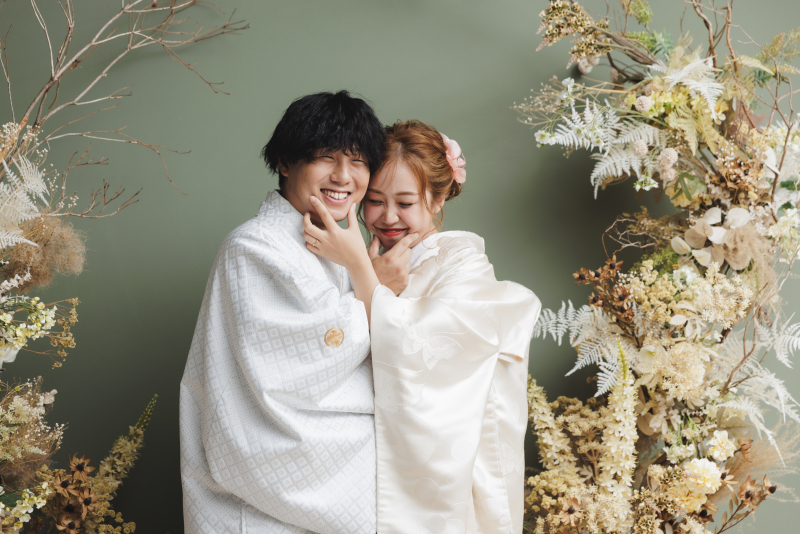 仲よしほっぺむぎゅポーズ♡