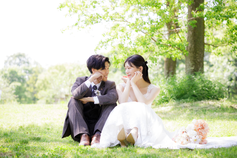 お座りショット