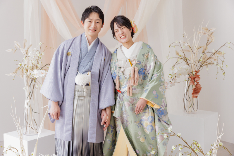 和装撮影からスタート