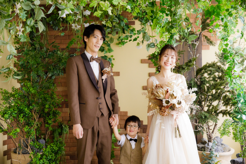 家族で楽しく洋装撮影♡